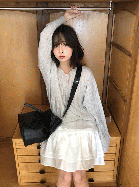 언더비 [어텀비🍂] 디에르 보트넥 루즈 kn (4 color)