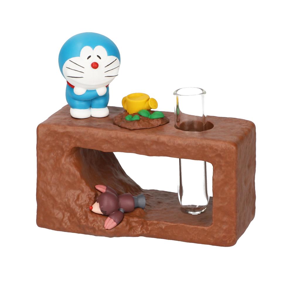 도라에몽 캐릭터 스쿠스쿠 한송이 꽃병 화분