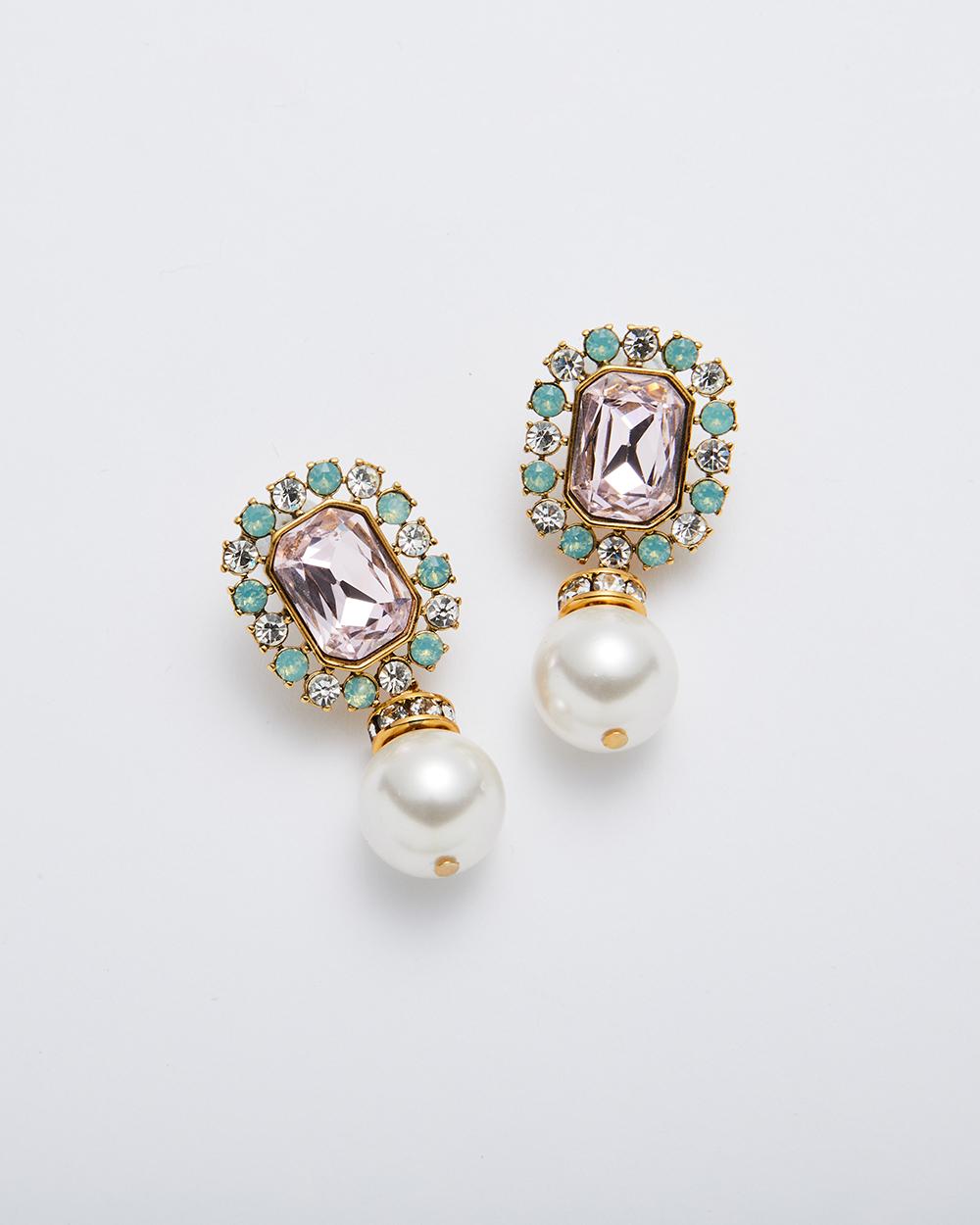 Jolly Pearl Earrings Pastel