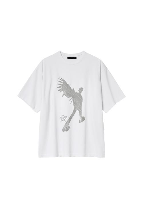 Broken Angel Tee White