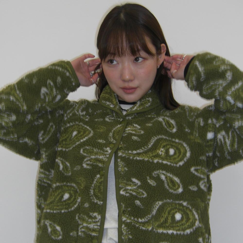 HOMEBODY Fleece Jacket (OLIVE)(12/23일 배송)