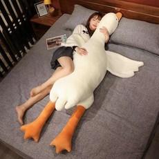 대형 오리 인형 쿠션 거위 인형 오리 안고 자는 인형 쿠션