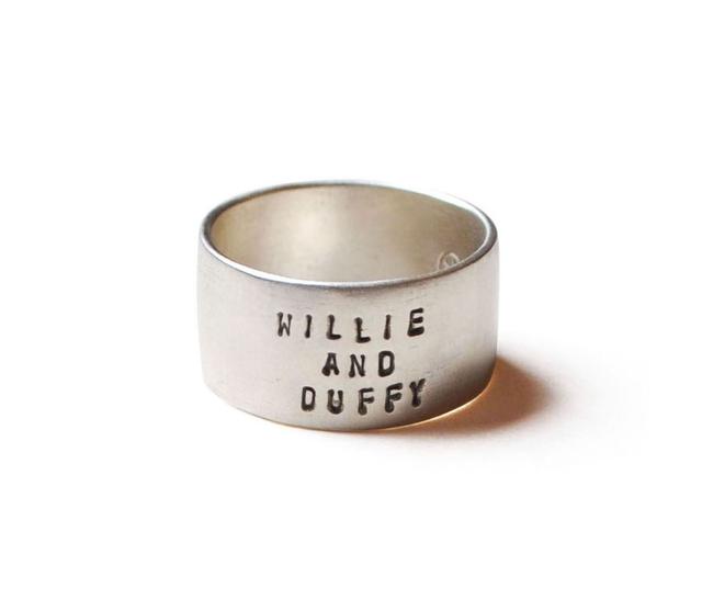 Custom Stamp Ring (Flat ver.)