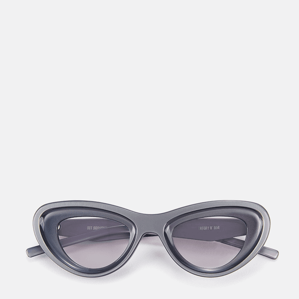 THEORY number 004 - Sterling Silver with Purple lenses