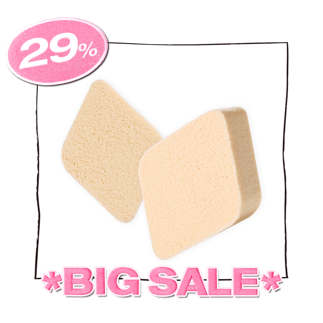 [BIG SALE] 투크 새틴결 퍼프 (20개입)