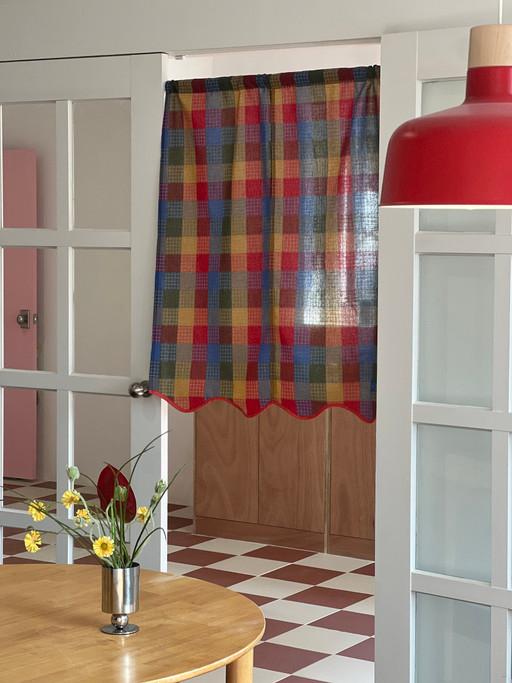 [공간 분리] 가리개 도어 커튼 (4Color)