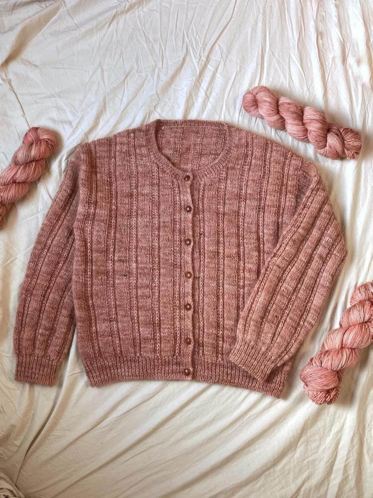 [한나니트] 무화과가디건 도안 FIG CARDIGAN