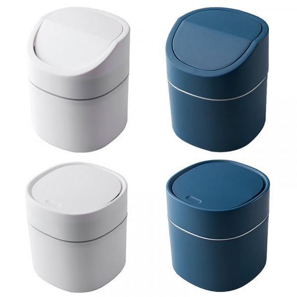 [1+1] 원터치 미니 휴지통 쓰레기통 화장대 책상 테이블