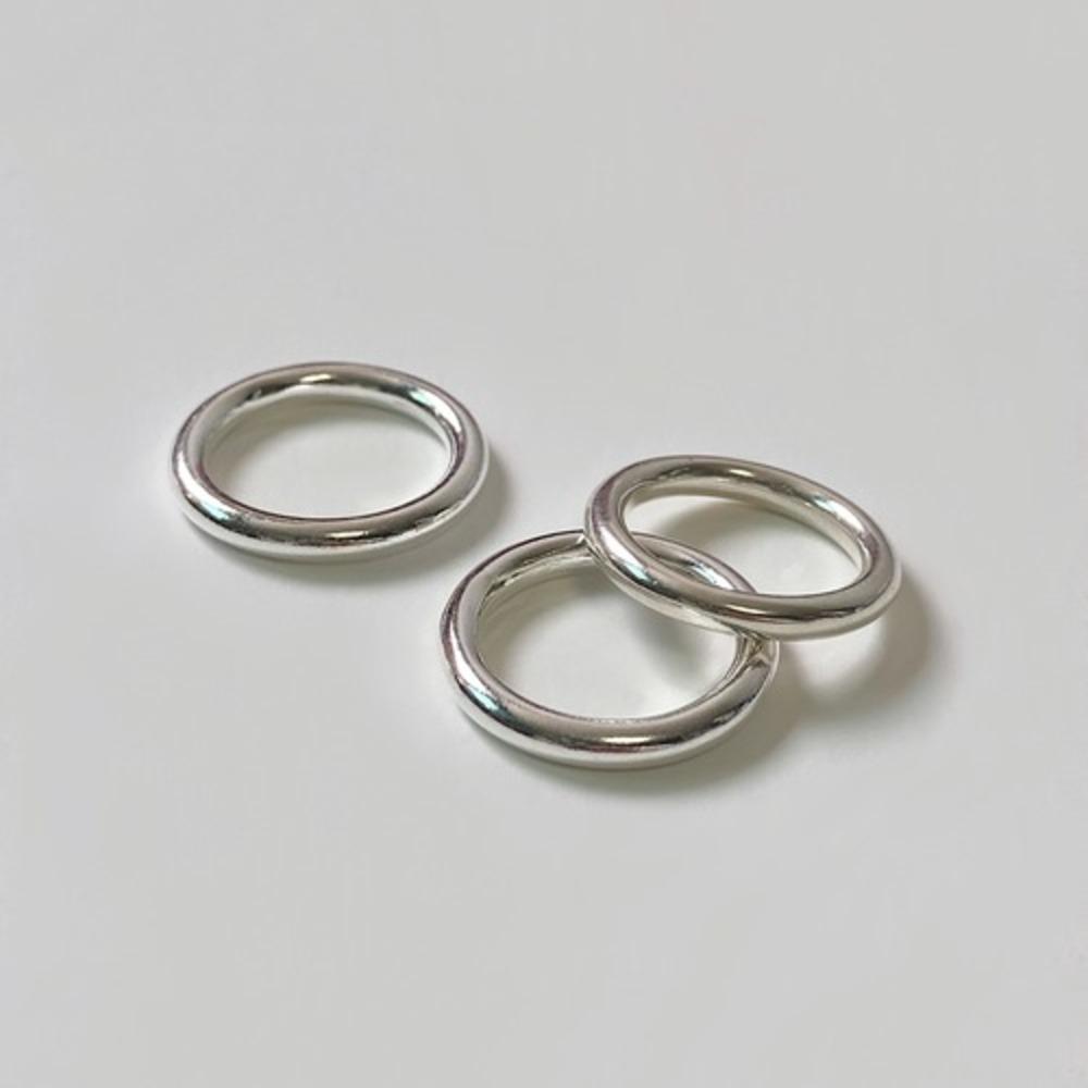 영롱서울 [실버925] 베이직 3mm 도넛 반지