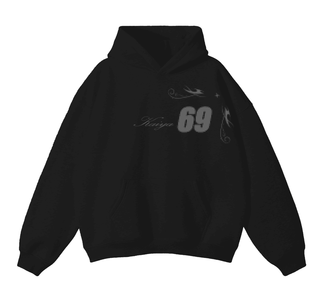 glitch logo hoodie