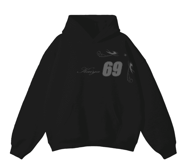 glitch logo hoodie
