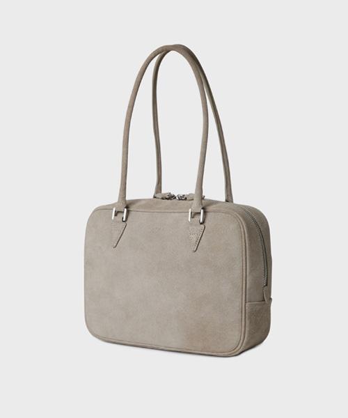 Brosche Bag Dusty Beige (Suede)
