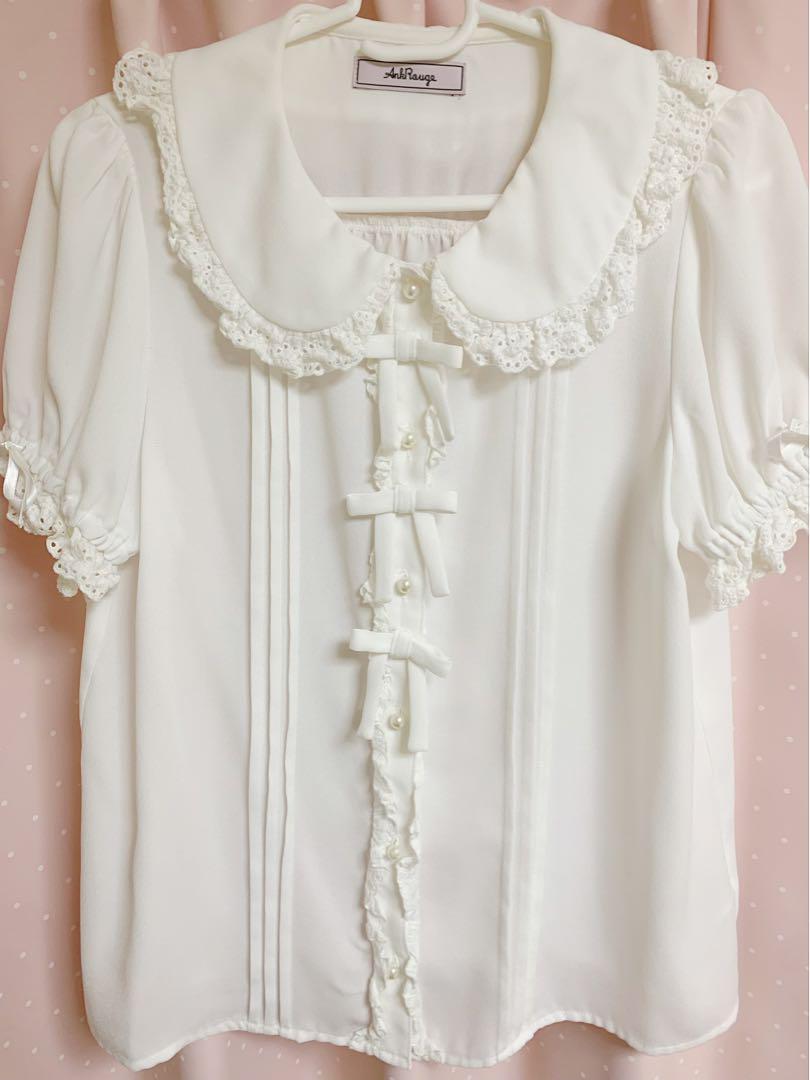 Ank Rouge 半袖ブラウス