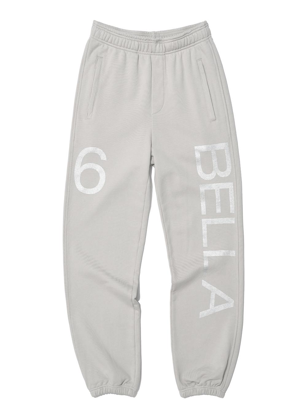 [WOMEN] BELLA 76 PRINTED SWEATPANTS_ECRU