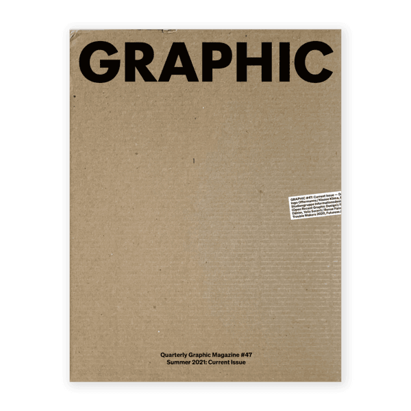 [2차 재입고] GRAPHIC #47 Current Issue