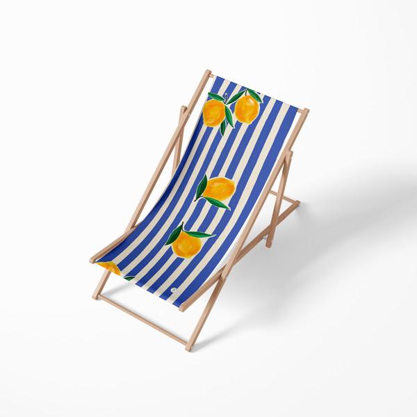 The Nice Fleet 데크체어 캔버스 - Amalfi