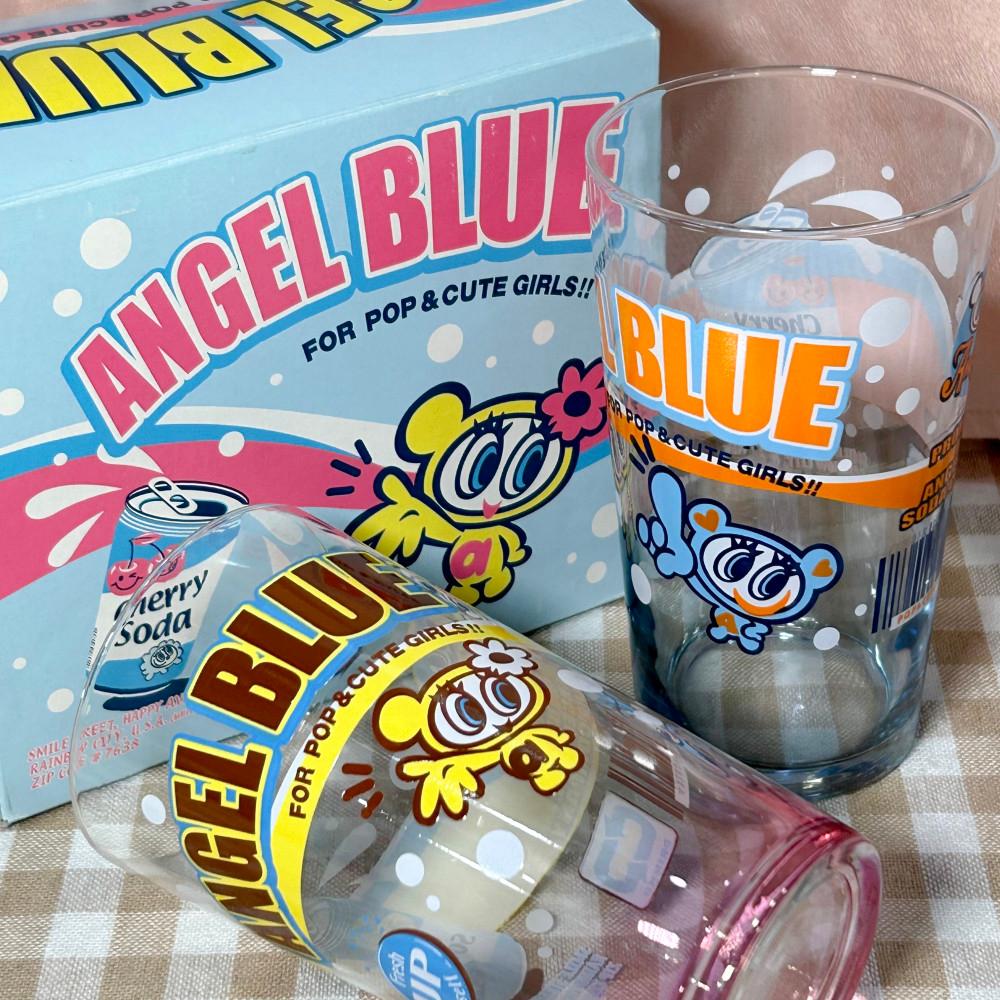ANGEL BLUE 엔젤블루 유리컵 세트