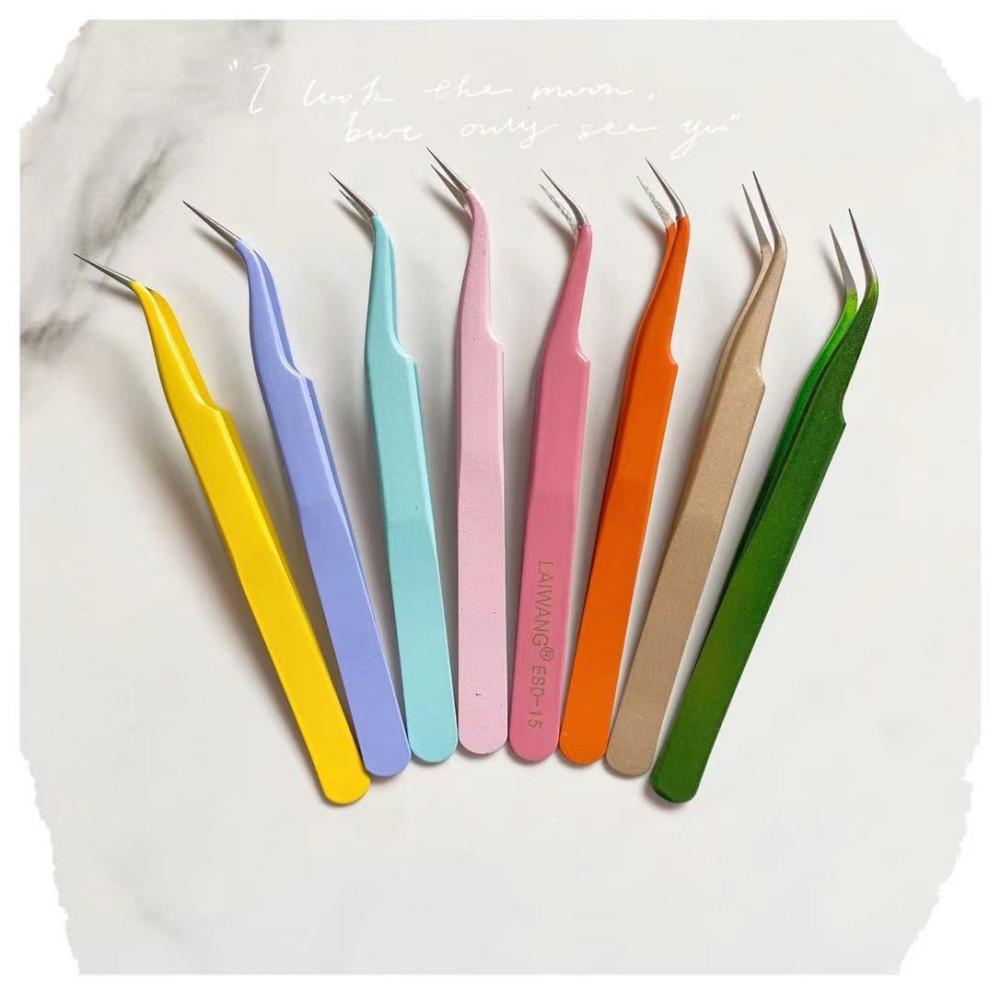 다꾸 정밀 핀셋  파스텔색 집게