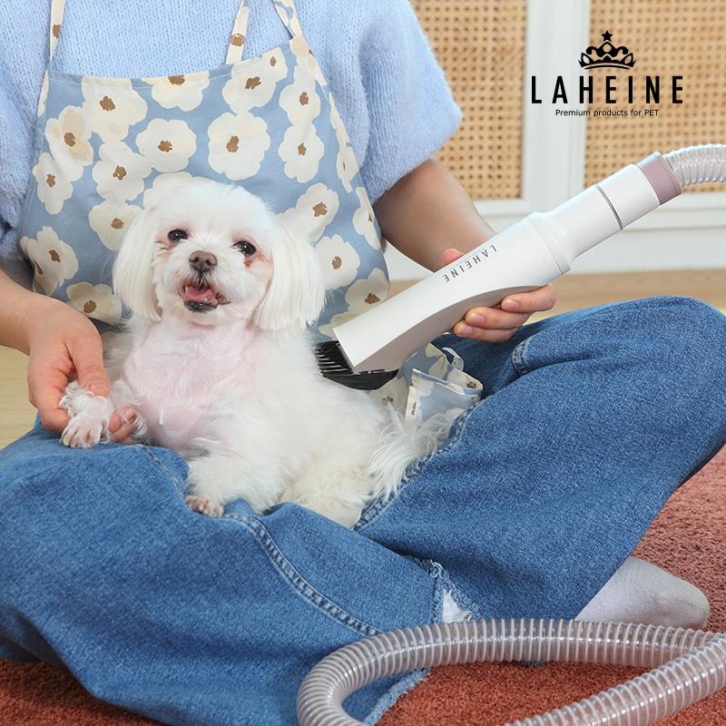 [라헨느] 더 펫 스마트 멀티 진공 애견 이미용기 이발기 바리깡 6in1 LHN-VP200W