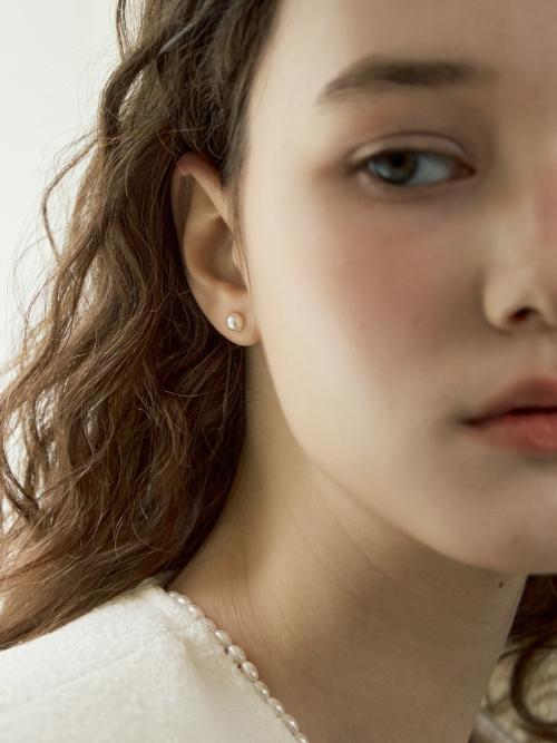 14K 에센셜 진주 귀걸이 GE301-5