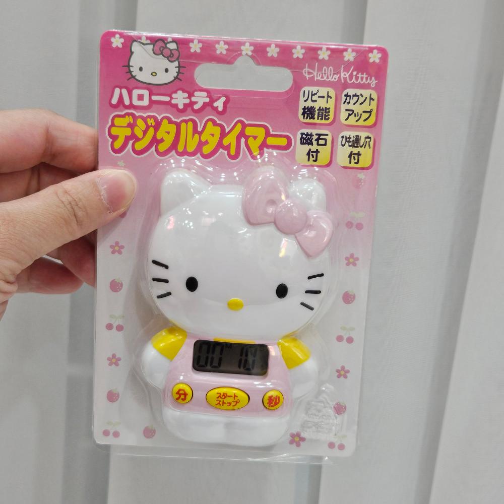 키티 자석 주방 타이머 스톱워치