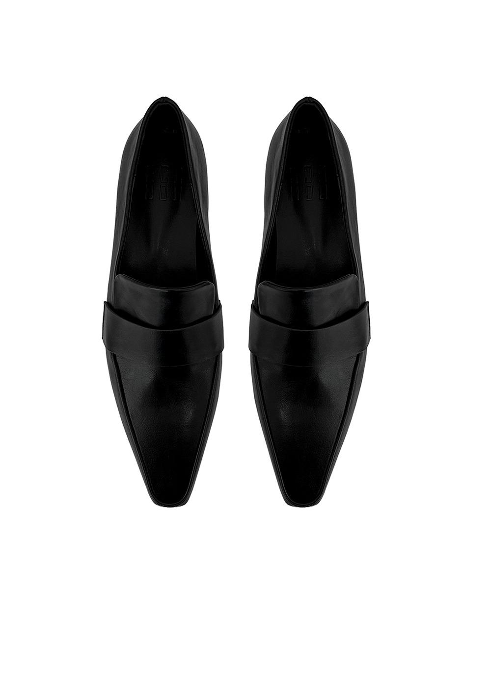 NO.100 BLACK KITTEN LOAFER HILL