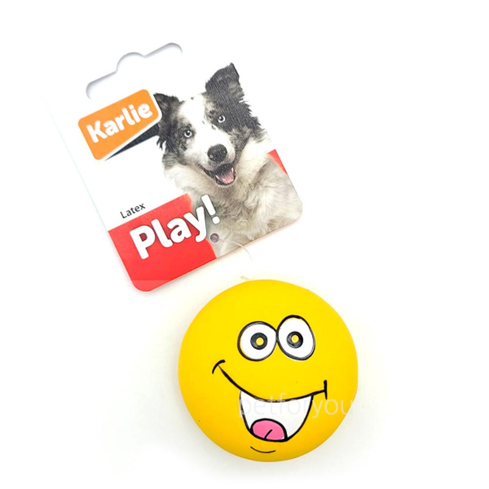 칼리 스위티 라텍스 만득이 (노랑) 삑삑이 라텍스공