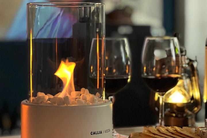 인테리어 불멍 캠핑 가정용 에탄올난로 2colors (캔들라이터+에탄올솜 증정)