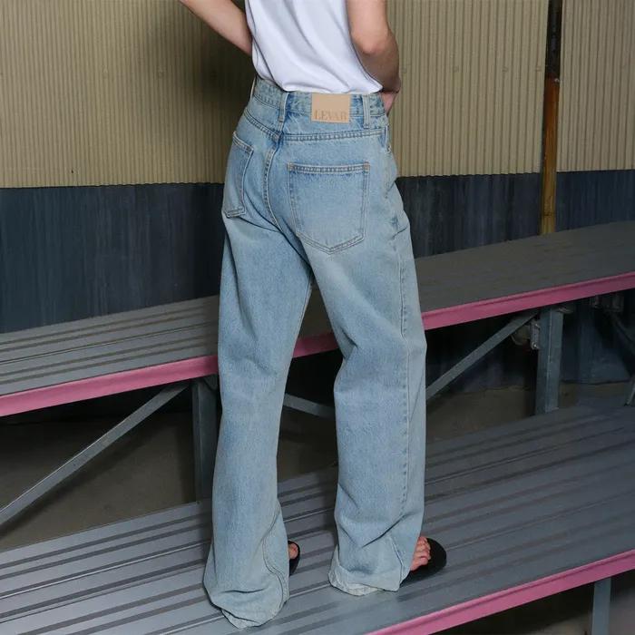 [30차][기장선택] Relaxed Fit Denim - Light blue