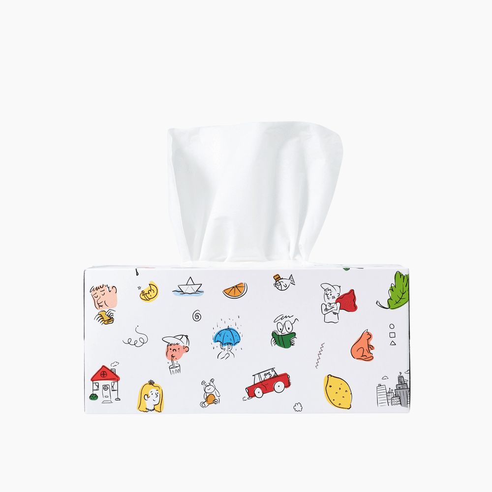 부드러운 미용티슈 6P