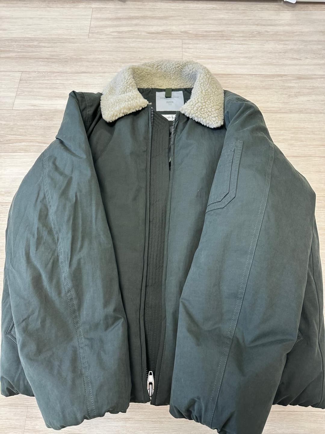 커스텀멜로우 패딩 카키색상 100사이즈 | 후루츠패밀리