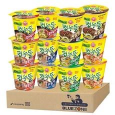 블루존 컵누들 6종 12개 (매콤*2 + 우동*2 + 잔치쌀국수*2 + 얼큰쌀국수*2 + 김치쌀국수*2 + 짜장*2) 1세트