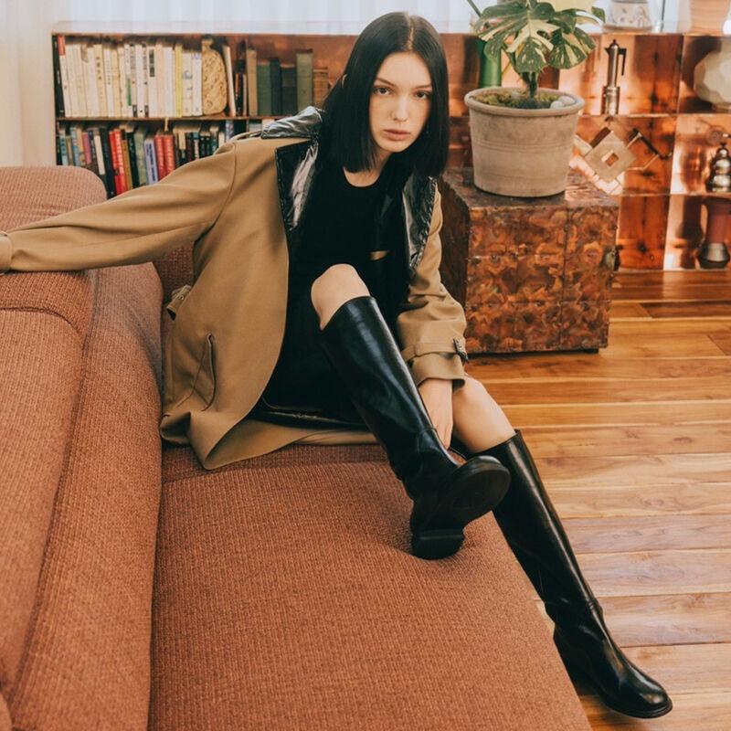 [신민아 착용]Long boots_Edena R2506b_2cm