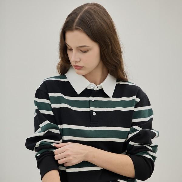 Stripe Rugby PK Ts_2Color