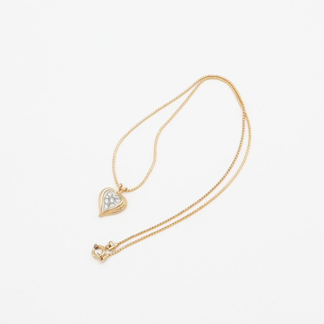 vintage AVON 'Pave Heart\' Necklace 1981