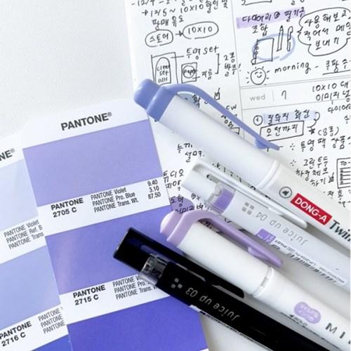[재입고][션다이어리 픽] 필기구 라벤더 에디션 (4종세트)