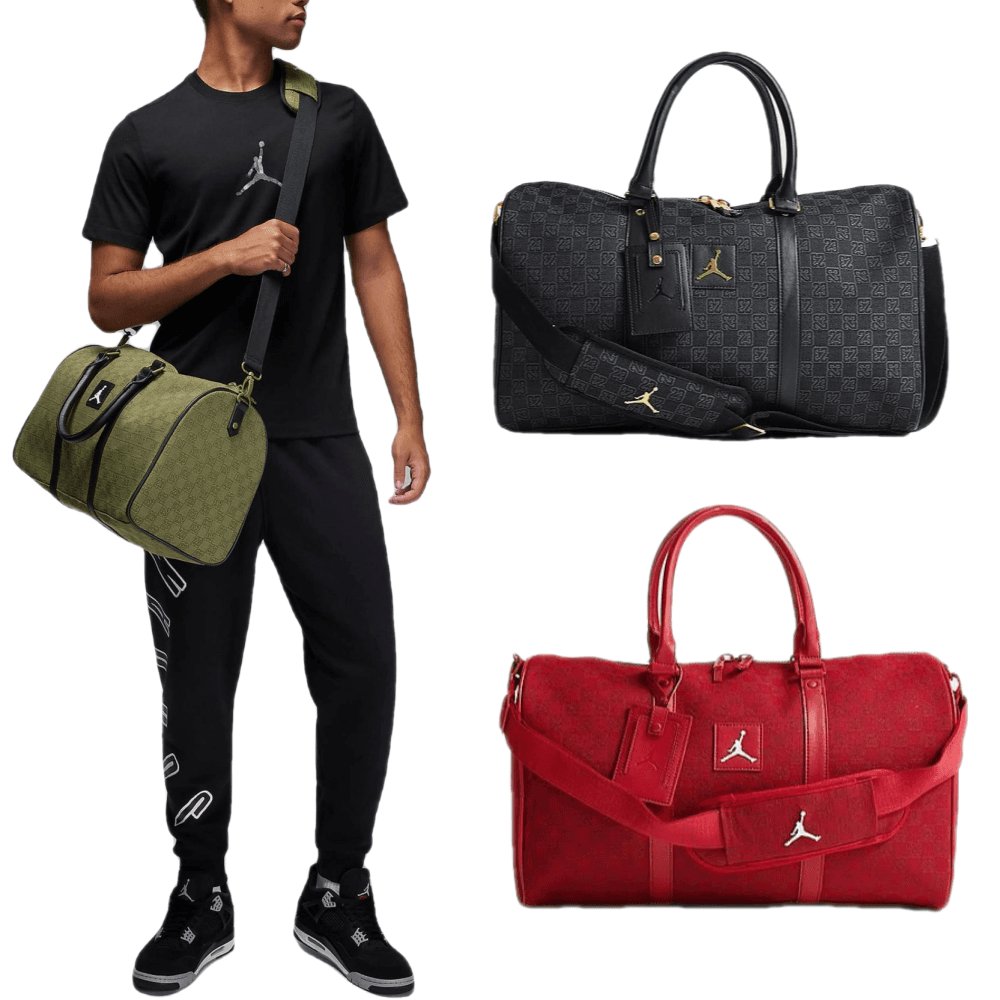 나이키 조던 남녀공용 모노그램 더플 빅사이즈 짐가방 축구 필드용 숄더백