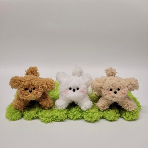 (크림 재입고) 우리집 강아지 뛰뛰🐶 인형 키링🧡