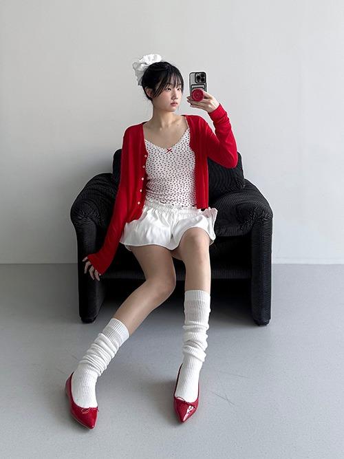 rolly cardigan, 4color