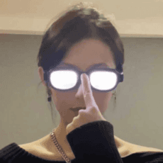 코난 발광 안경 코스 플레이 빛나는 안경 핵인싸템
