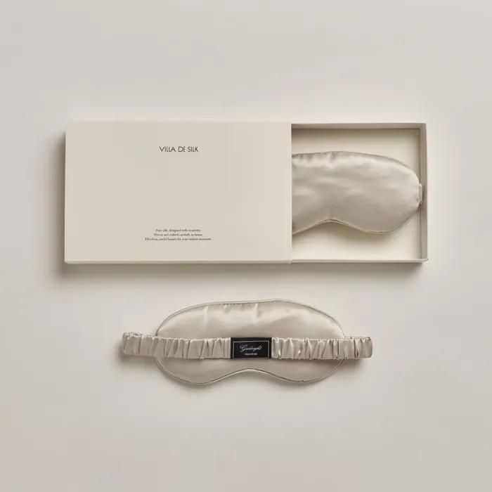 pure silk sleep eye mask (2colors) 100%실크 수면 안대