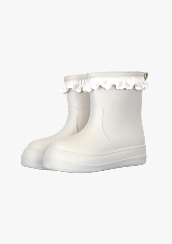 LACE RING RAINBOOTS_IVORY