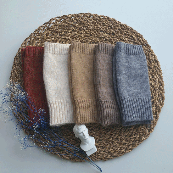 (부드러워요!)베이직 숏 니트 핸드워머(6컬러)