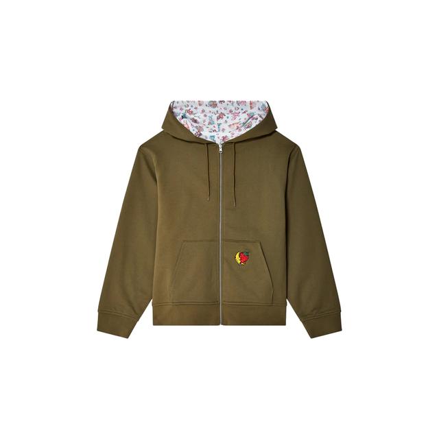 [SKY HIGH FARMS : 스카이 하이 팜] UNISEX THERMAL HOODIE KNIT OLIVE