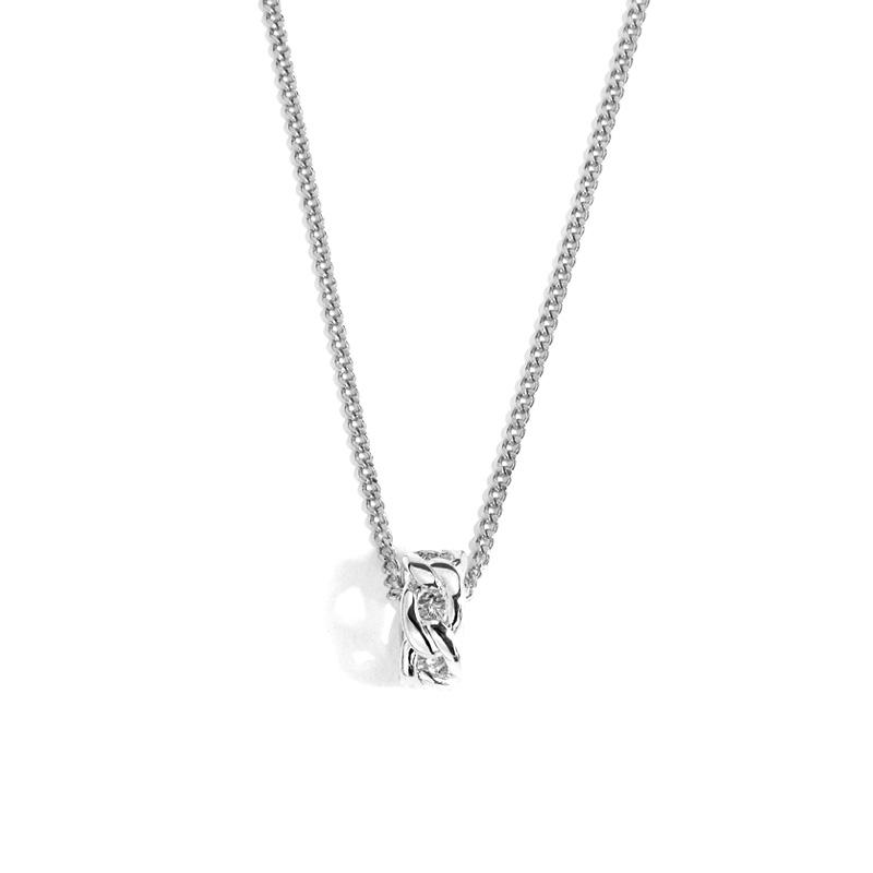 [스프링 40%]BN0051 SILVER NECKLACE