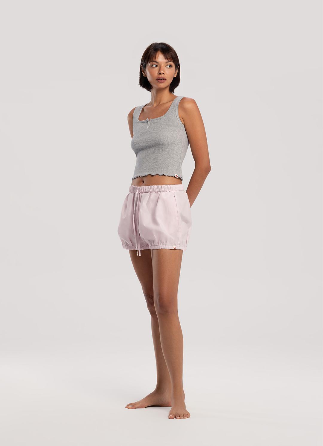 Volume shorts_Light Pink