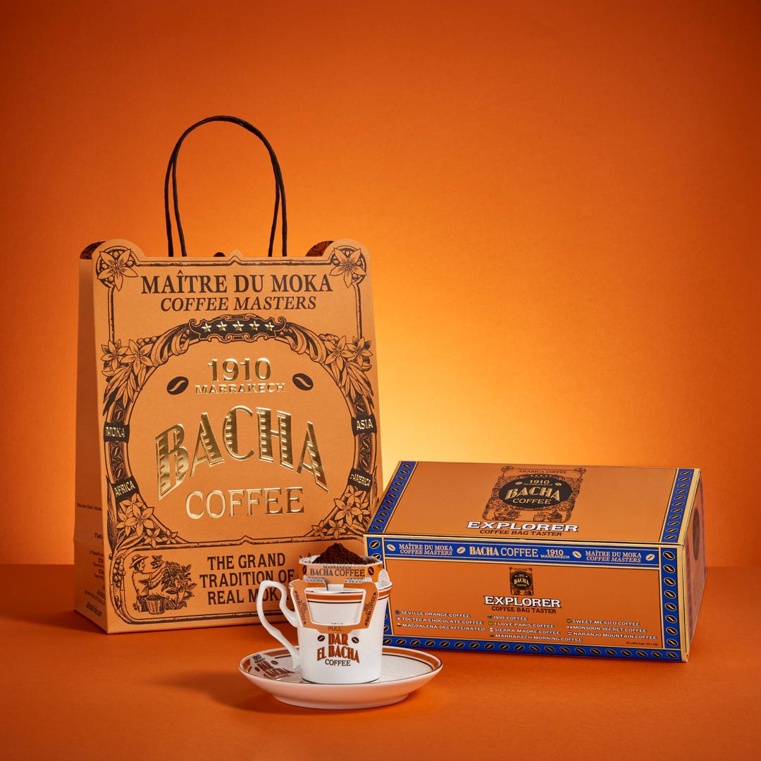 "드립커피계의 명품" 싱가폴 바샤커피 혼합 드립백 패키지 기프트박스 (쇼핑백 증정)