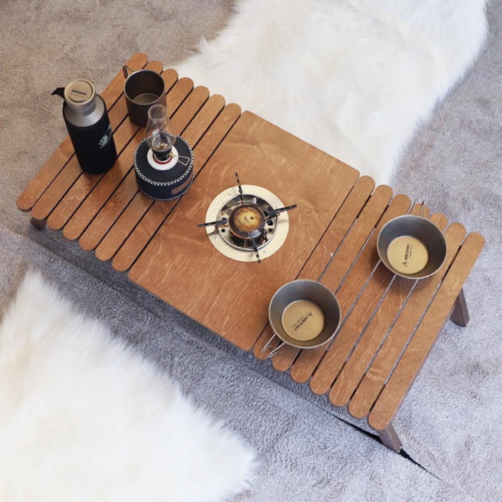 아베나키 코모도 로우테이블 - 좌식 원버너 캠핑테이블