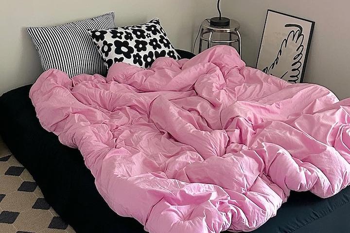 [오늘의딜] 청량한 촉감 고밀도워싱 호텔이불 사과이불 차렵이불세트 10컬러