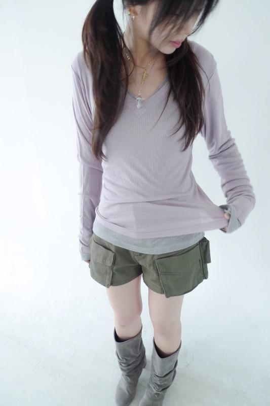 essential V tee (6color)